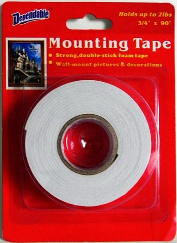 Double Sided Foam Mounting Tape Case Pack 48