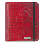 Basic iPad Case, Simulated Leather, 9-1/8 x 1-1/8 x 10-1/2, Red