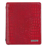 Deluxe iPad Case, Simulated Leather, 9-3/4 x 4-3/10 x 11-1/8, Red