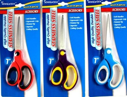 7"" All Purpose Scissor Case Pack 48