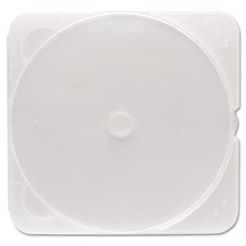 TRIMpak CD/DVD Case, Clear, 200/Pack