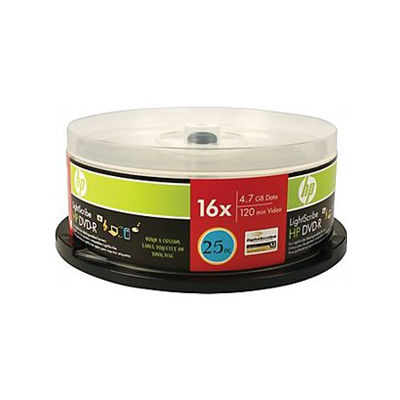 Disc DVD-R 4.7GB 16X LightScribe 25/PK Cake Box