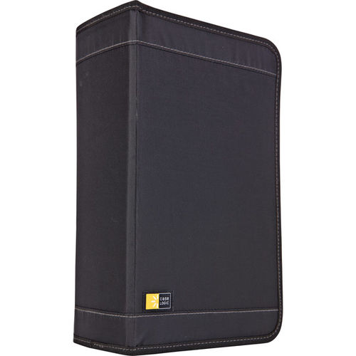 Black 128-CD Nylon Media Wallet