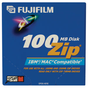 Disk ZIP 100MB IBM/MAC dual Fmt