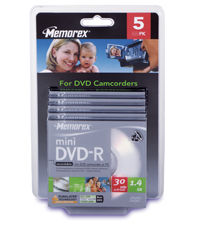 Disc DVD-R 1.4GB Mini 5pk4X Bliste