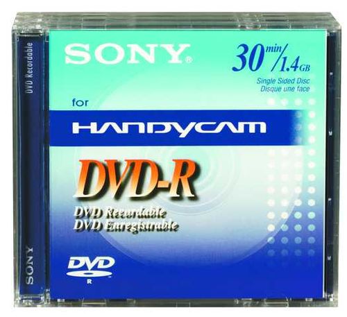 Disc DVD-R 1.4GB 8CM 3/pk w/ hang tab