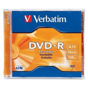 Disc DVD-R 4.7GB 16X Branded Jewel Case