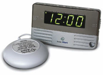 Alarm Clock w/ Bed Shaker