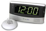 Sonic Boom Alarm Clock - White