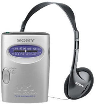 Sony radio walkman