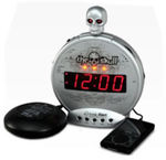 The Skull"" MP3/i-Pod Alarm w/Shaker