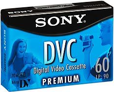 Video DVC  Mini Digital  60 minute Premium Chipless 6mm