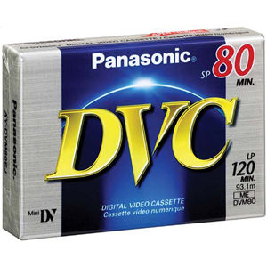 Video DVC Mini Digital 80 min tape Linear Plus