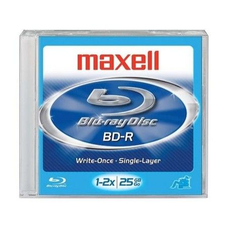 Disc Blu-ray Single Layer 25GB Write Once 4X Jewel Case