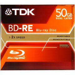 Disc DVD Blu-ray Dual Layer 50GB Rewritable Professional Jewel Case