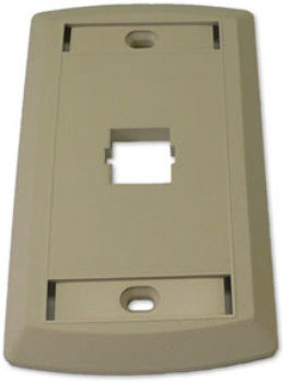 Suttle Single Outlet Face - Ivory