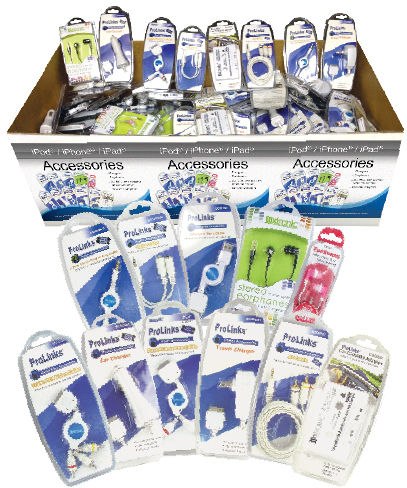 Ipod + Iphone Accessories 6.99 Retail Case Pack 144