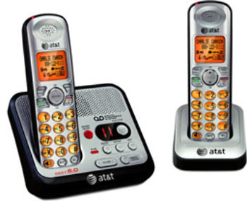 DECT 6.0 digital dual handset answering