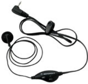 Earbud w/PTT Mic for Motorola