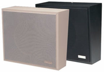 1Watt 1Way Wall Speaker - Black