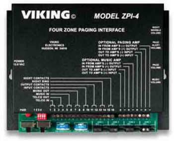 Viking Multi-Zone Paging INterface