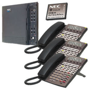 KIT DSX40 and IntraMail and 3 34B Phones