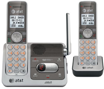 DECT 6.0 digital dual handset answering