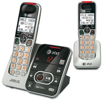 2-Handset Answering System with Caller I