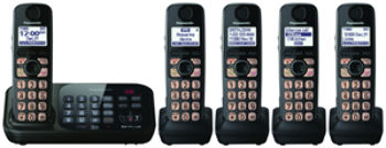 Dect 6.0+ Cordless, ITAD, 5 HS, DK, bk