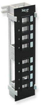 PatchPanel Blank 8Port Vertical Flush