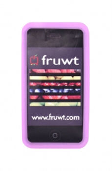 Skin for iPhone4 w Screen Prot - PINK