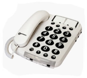 40db Amplified Telephone w/Voice Modulat