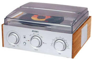 3-Speed Stereo Turntable with AM/FM