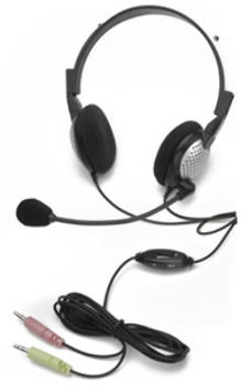 Noise Canceling Stereo Headset with Volu