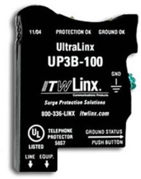 UltraLinx 66 Block/100V Clamp/350mA Fuse