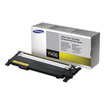 CLTY406S Toner, 1000 Page-Yield, Yellow