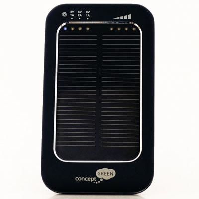 Solar Charger 3600 mAh Black