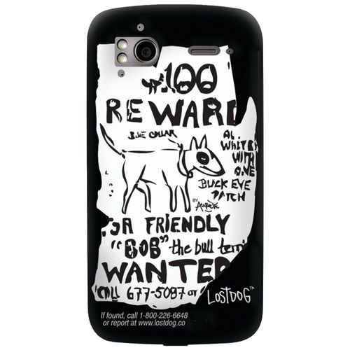 LOSTDOG L09-00001-01 HTC(R) Sensation(TM) Case (Black with LostDog(TM) memo artwork)