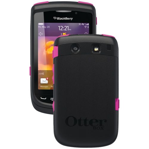 OTTERBOX RBB4-9810S-53-E4OTR BlackBerry(R) Torch(R) 9800S/9810S Commuter Series(R) Case (Hot Pink Silicone & Black Plastic)