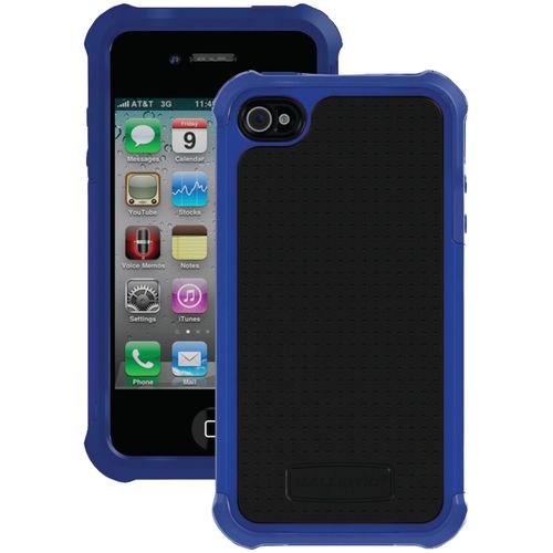 BALLISTIC SA0582-M035 iPhone(R) 4/4S SG Case (Dark Blue/Black)