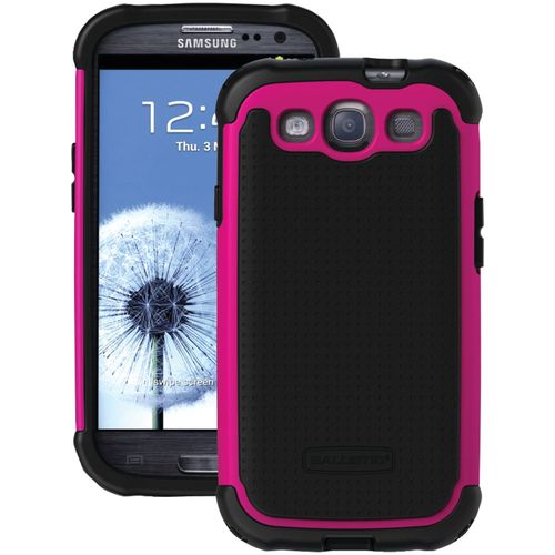 BALLISTIC SG0930-M365 Samsung(R) Galaxy S(R) III SG Case (Black/Pink)