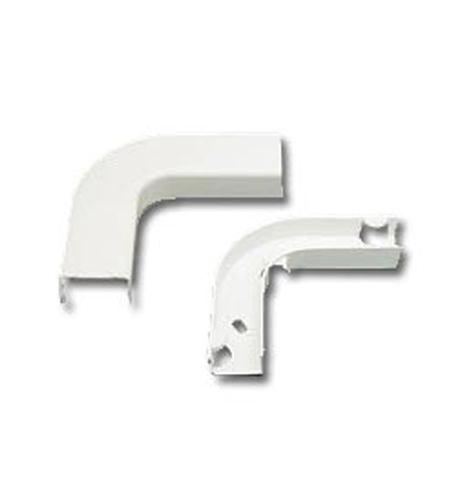 FLAT ELBOW AND BASE 1 1/4 WHITE 10PK