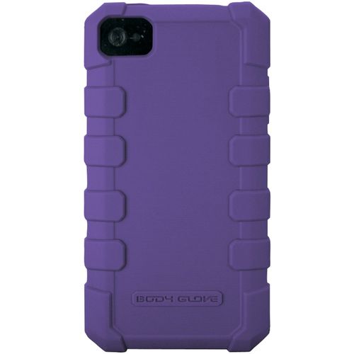 BODY GLOVE 9263401 iPhone(R) 4/4S DropSuit Case (Purple)