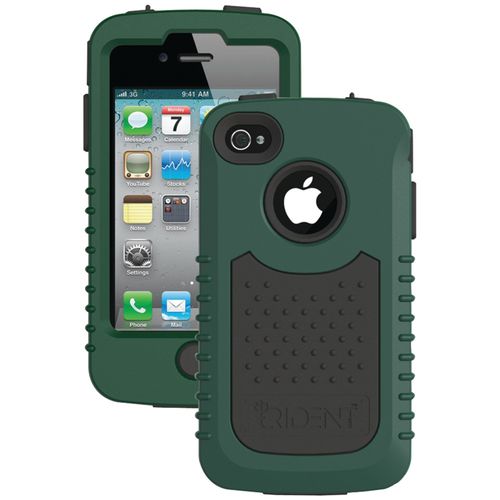 TRIDENT CY2-IPH4-BG iPhone(R) 4/4S Cyclops II Case (Ballistic Green)