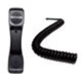 Replacement DSX Handset/Cord - Black