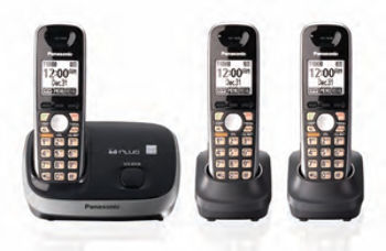 Dect 6.0+, CID, 3 HS, Rubber Grip, HSSP