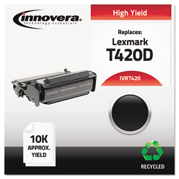 Remanufactured 12A7410/12A7315 Toner, 10000 Page-Yield, Black