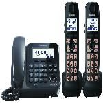 Dect 6.0+ Corded/Cordless, ITAD,2 HS, bk