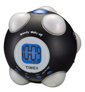 Wacky Phrases Shake N Wake alarm clock