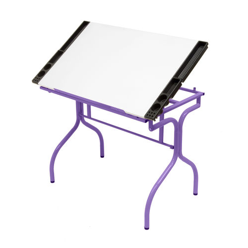 Studio Designs Folding Craft Station / Purple / White